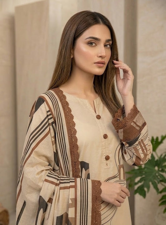 Desert Arch – 3 Piece Unstitched Suit